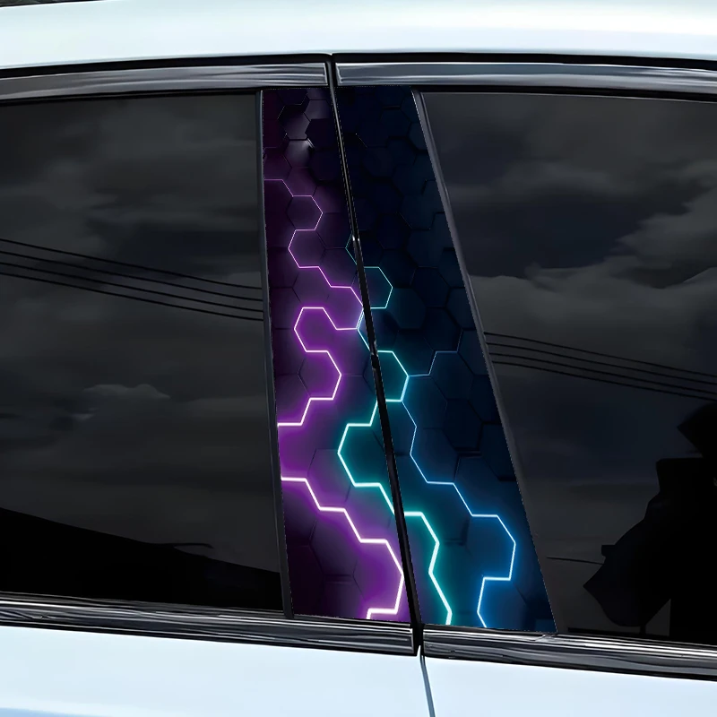 3D Honeycomb Car Decal Car B-Pillar Waterproof Decal Car DIY Car Door Post Decal Covered With Scratch Decal
3D Honeycomb Car Decal Car B-Pillar Waterproof Decal Car DIY Car Door Post Decal Covered With Scratch Decal