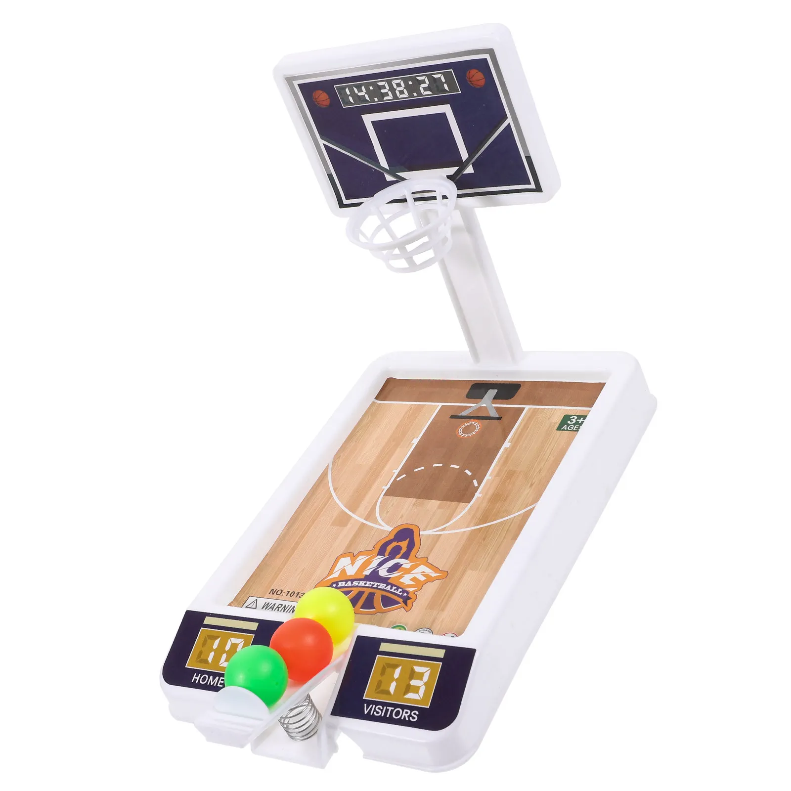 1Set Mini Basketball Game Prop Cartoon Design Desk Adjustable Height Interactive Basketball Game Children Hand Eye Coordination
1Set Mini Basketball Game Prop Cartoon Design Desk Adjustable Height Interactive Basketball Game Children Hand Eye Coordination