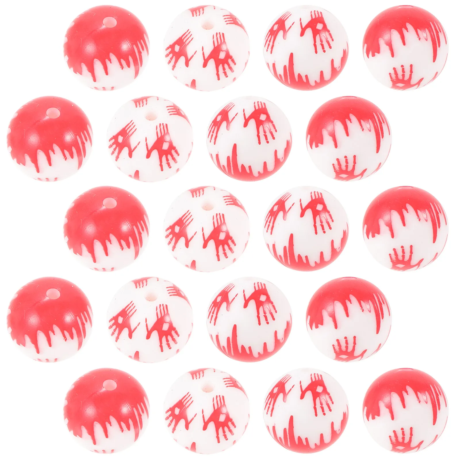 20Pcs Decorative Silicone Beads DIY Jewelry Making Craft Kit for Necklace Bracelet Portable Lightweight Halloween Spirit
20Pcs Decorative Silicone Beads DIY Jewelry Making Craft Kit for Necklace Bracelet Portable Lightweight Halloween Spirit