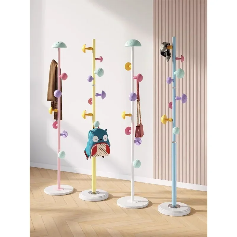 Home Internet Celebrity Floor-standing Household Children's Mushroom Colorful Coat Rack Simple Modern Vertical Clothes Rack Stor
Home Internet Celebrity Floor-standing Household Children's Mushroom Colorful Coat Rack Simple Modern Vertical Clothes Rack Stor
