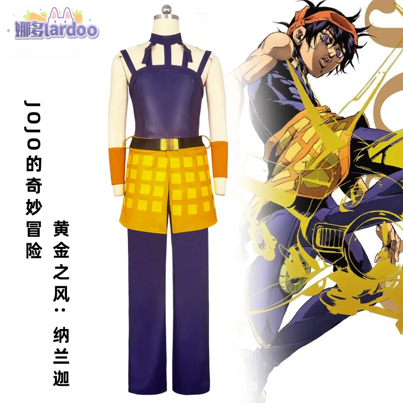 JoJo's Bizarre Adventure Narancia Ghirga Cosplay Costume Halloween Carnival Party Christmas Play Role Clothing
JoJo's Bizarre Adventure Narancia Ghirga Cosplay Costume Halloween Carnival Party Christmas Play Role Clothing