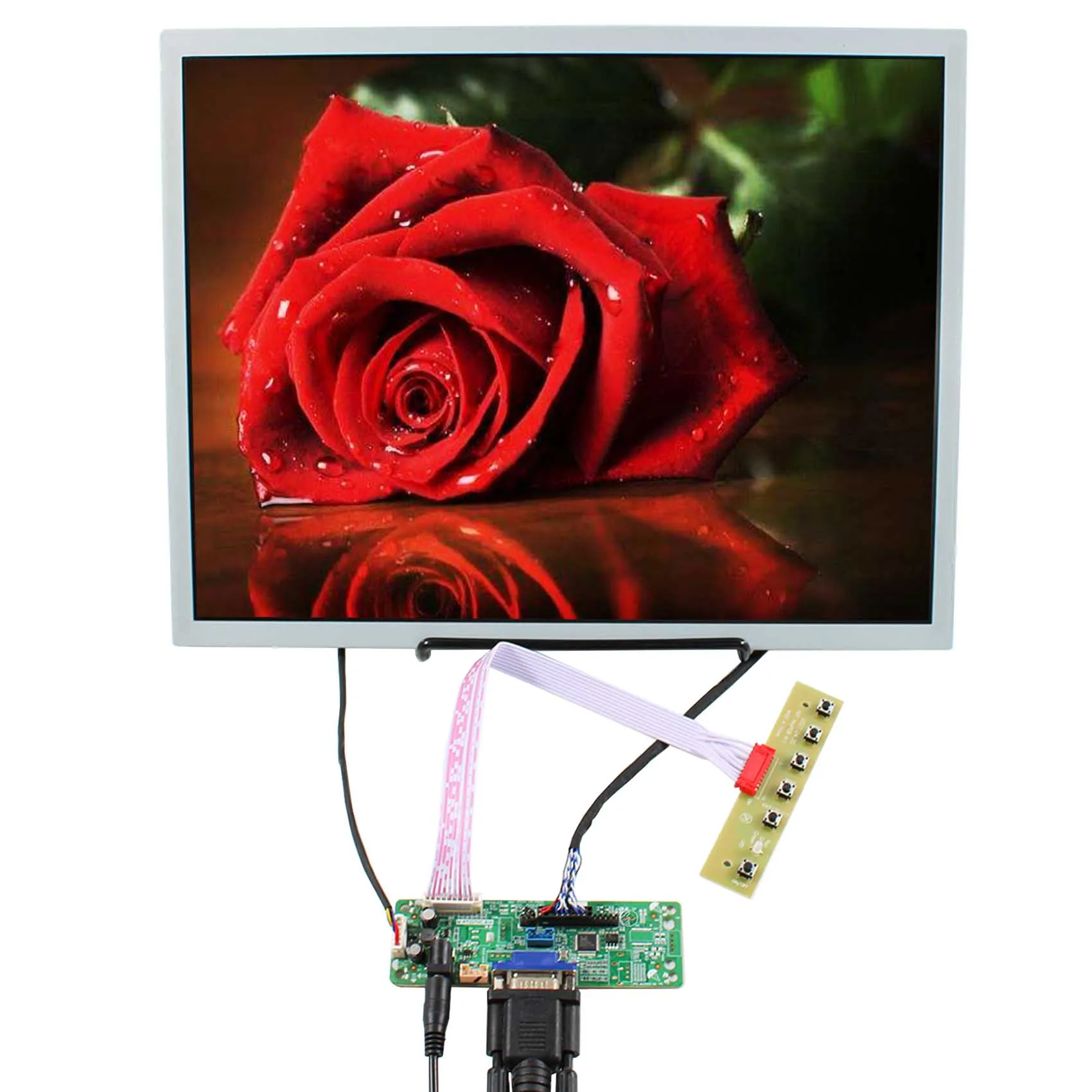 VGA Board 15" LQ150X1LG96 1024X768 Outdoor High Brightness 1050nit LCD Screen
VGA Board 15" LQ150X1LG96 1024X768 Outdoor High Brightness 1050nit LCD Screen