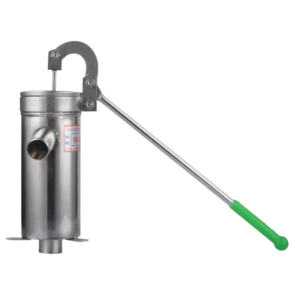Stainless Steel Manual Well Pump Heavy Duty Ergonomic Handle Hand Shake Water Pump Portable Durable Pitcher Pump Home Garden
Stainless Steel Manual Well Pump Heavy Duty Ergonomic Handle Hand Shake Water Pump Portable Durable Pitcher Pump Home Garden