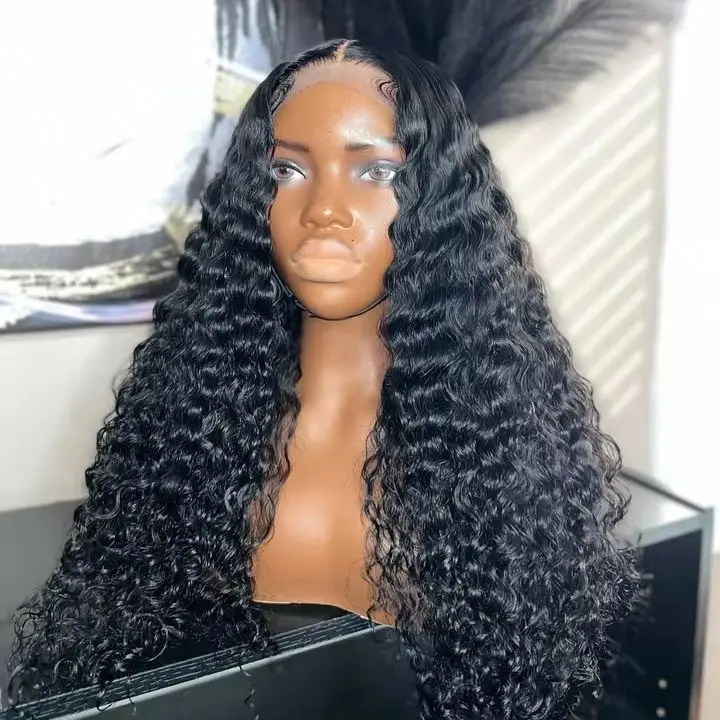 Jet Black #1 Natural Curly Cheapest Lace Front Synthetic Hair Wigs for Black Women Glueless Easy Wear High Quality Synthetic Wig
Jet Black #1 Natural Curly Cheapest Lace Front Synthetic Hair Wigs for Black Women Glueless Easy Wear High Quality Synthetic Wig