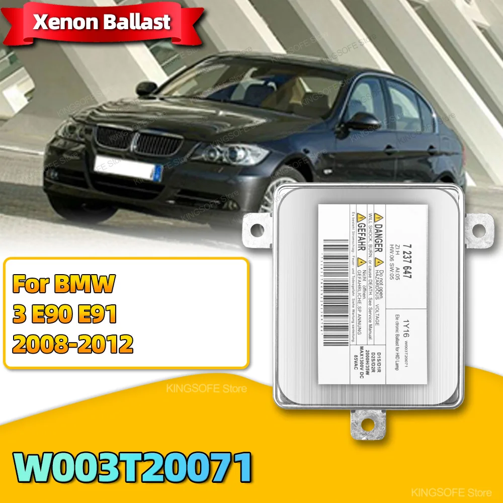 W003T20071 Xenon HID Headlight Ballast 7237647 Control 63117237647 Unit Module For BMW 3 E90 E91 2008 2009 2010 2011 2012
W003T20071 Xenon HID Headlight Ballast 7237647 Control 63117237647 Unit Module For BMW 3 E90 E91 2008 2009 2010 2011 2012