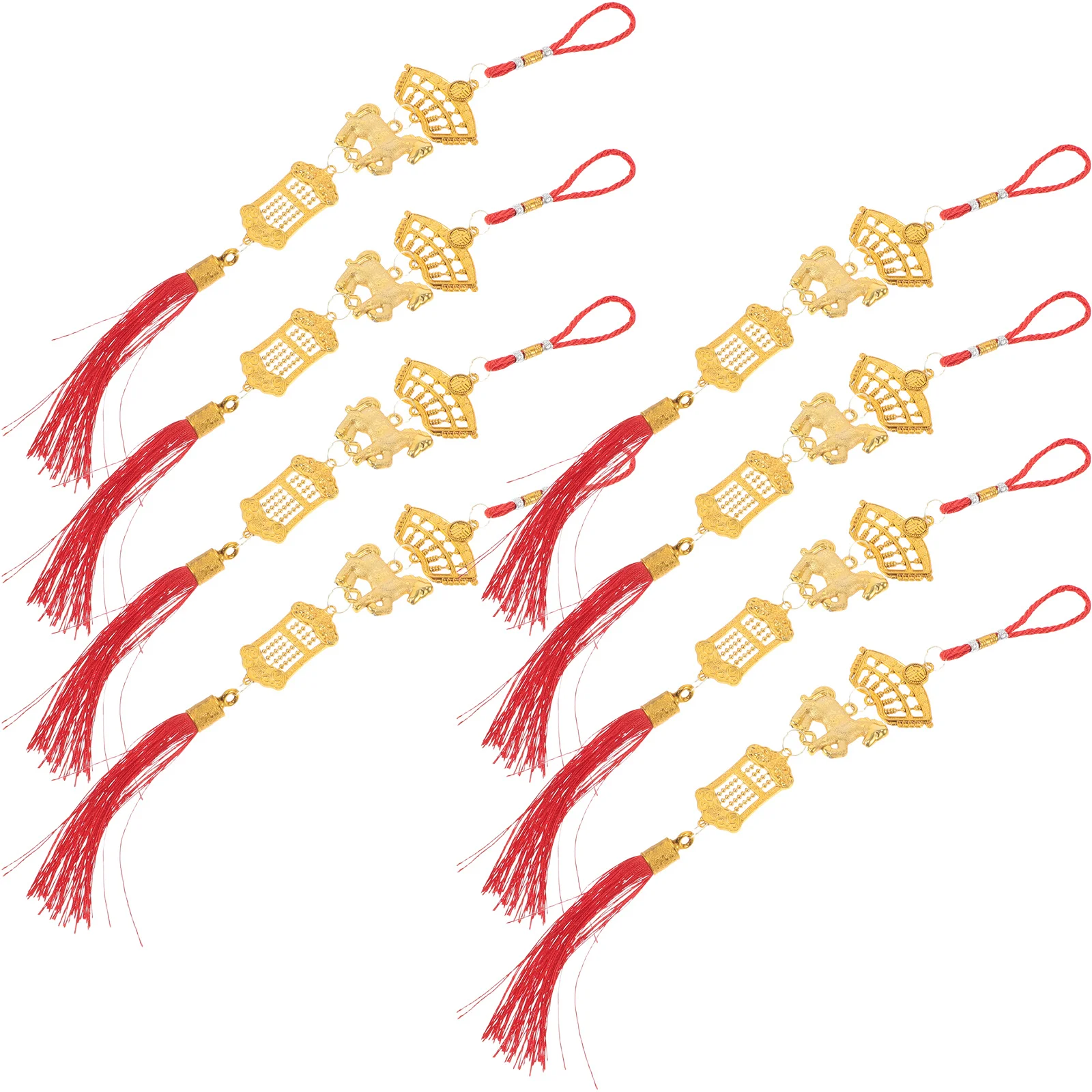8pcs Horse Year Decoration Hanging Ornaments 2026 Chinese New Year Pendant For Home Office Wall Bonsai Car Decor Festive Lucky
8pcs Horse Year Decoration Hanging Ornaments 2026 Chinese New Year Pendant For Home Office Wall Bonsai Car Decor Festive Lucky