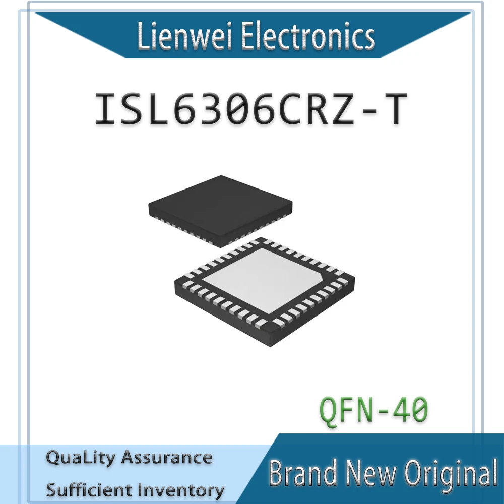 100% New Original ISL6306CRZ ISL6306CRZ-T ISL6306 IC Chipset QFN-40
100% New Original ISL6306CRZ ISL6306CRZ-T ISL6306 IC Chipset QFN-40