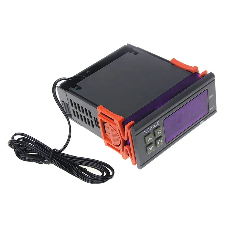 A40Z-LED Digital Temperature Controller STC-1000 AC 110-220V 10A For Heater Freezer Fridge
A40Z-LED Digital Temperature Controller STC-1000 AC 110-220V 10A For Heater Freezer Fridge