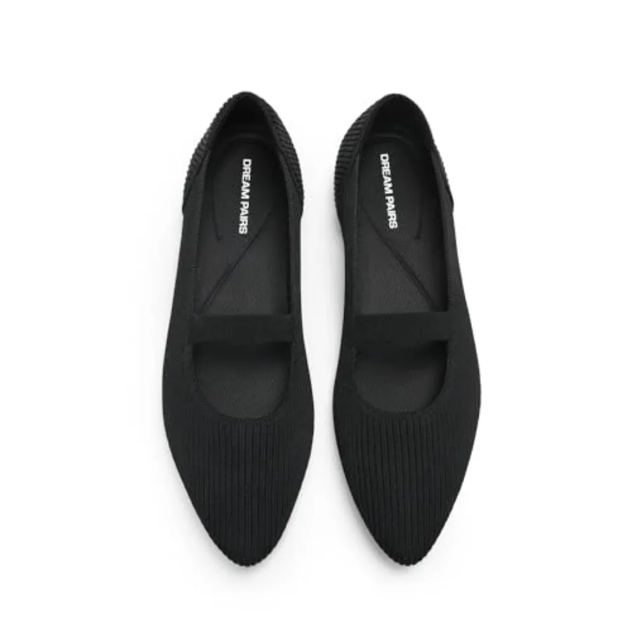 DREAM PAIRS Women's Knit Ballet Flats Pointed Toe Comfortable Dressy Flats for Work Office Shoes Mary Jane Flats
DREAM PAIRS Women's Knit Ballet Flats Pointed Toe Comfortable Dressy Flats for Work Office Shoes Mary Jane Flats