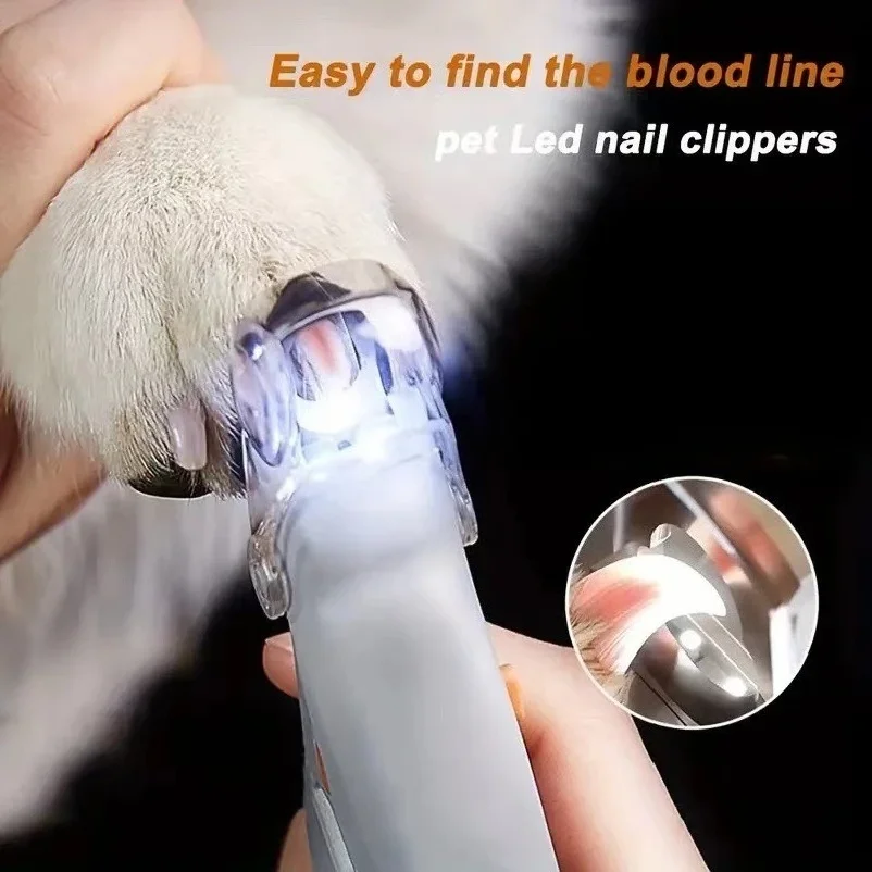 LED Pet Nail Clippers with LED Light Pet Cat Dog Nail Clippers Polished Pet Cleaning Supplies
LED Pet Nail Clippers with LED Light Pet Cat Dog Nail Clippers Polished Pet Cleaning Supplies