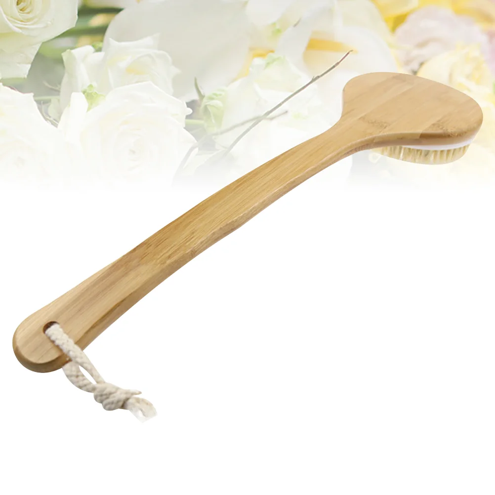 Curved Long Handle Bath Brush Bamboo and Bristle Bath Brush Non-slip Massage Brush (Size S) Bamboo Bath Brush
Curved Long Handle Bath Brush Bamboo and Bristle Bath Brush Non-slip Massage Brush (Size S) Bamboo Bath Brush