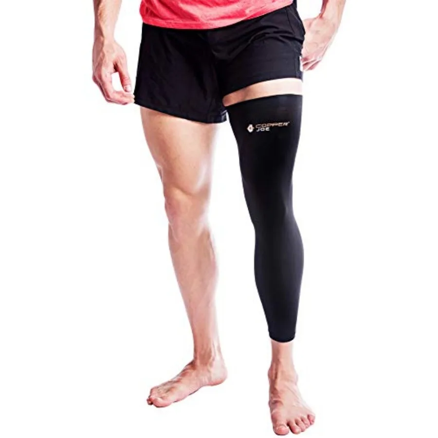 Full Leg Compression Sleeve - Ultimate Copper Infused, Support for Knee, Thigh, Calf, Arthritis, Running and Basketball. Single
Full Leg Compression Sleeve - Ultimate Copper Infused, Support for Knee, Thigh, Calf, Arthritis, Running and Basketball. Single