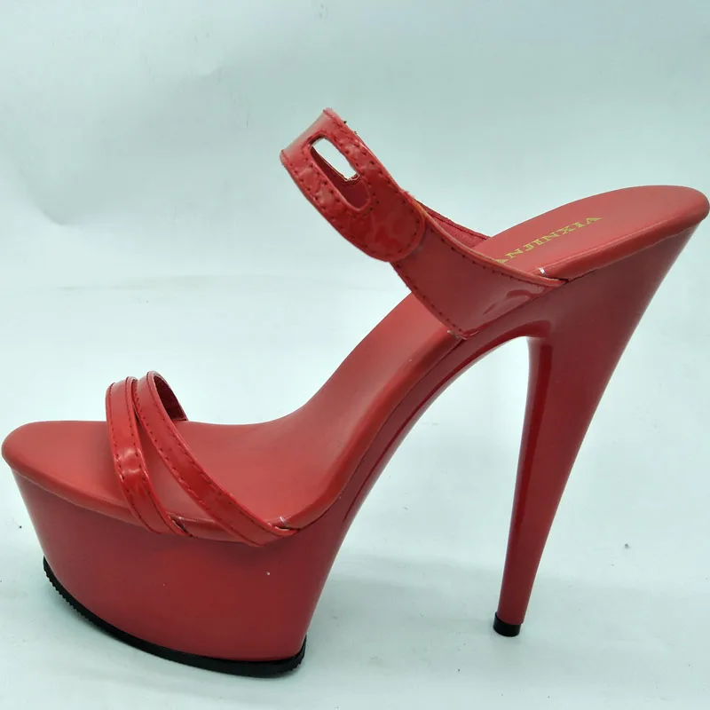 LAIJIANJINXIA New 15CM/6inches PU Upper Model Sexy Exotic High Heel Platform Party Women Slippers Pole Dance Shoes H234
LAIJIANJINXIA New 15CM/6inches PU Upper Model Sexy Exotic High Heel Platform Party Women Slippers Pole Dance Shoes H234