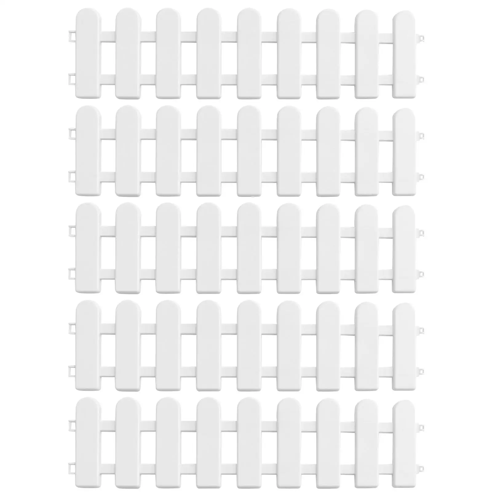 5pcs PVC Decorative Fence White Garden Enclosure Anti Corrosion Easy Installation Miniature Fencing for Gardens Outdoor
5pcs PVC Decorative Fence White Garden Enclosure Anti Corrosion Easy Installation Miniature Fencing for Gardens Outdoor