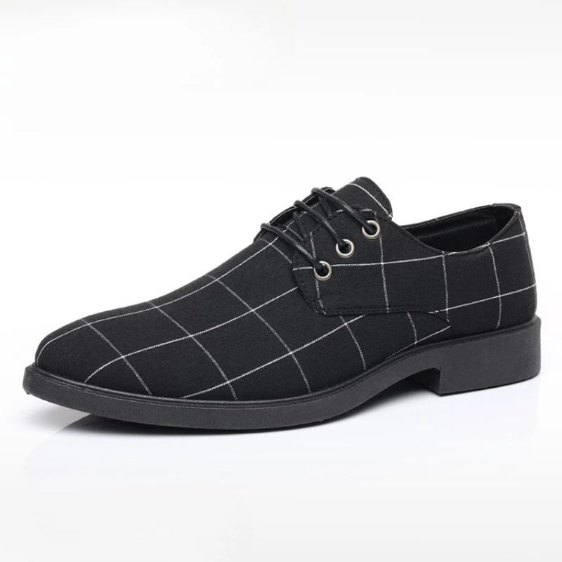 New Men's Business Shoe Fashion Lace-up Plaid Casual Shoes Summer Comfort Breathable Men's Formal Shoes Designer Men's Shoes
New Men's Business Shoe Fashion Lace-up Plaid Casual Shoes Summer Comfort Breathable Men's Formal Shoes Designer Men's Shoes