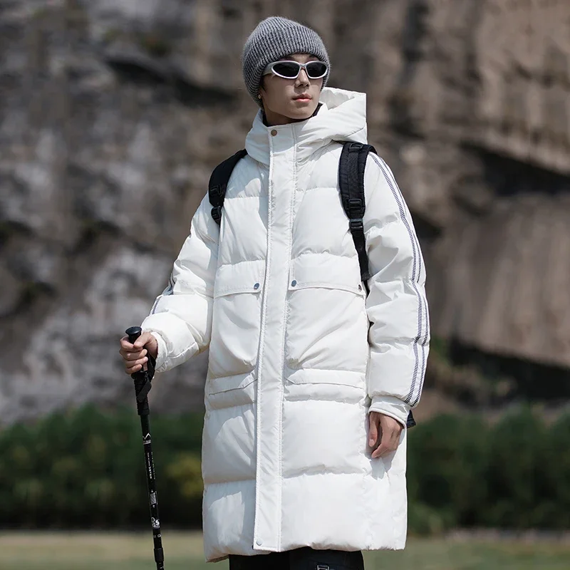 2025 New Couple's Long Thickened Down Jacket 50% Duck Down Winter New Arrival Fashion Brand Men's Long Sleeve Padded Coat
2025 New Couple's Long Thickened Down Jacket 50% Duck Down Winter New Arrival Fashion Brand Men's Long Sleeve Padded Coat