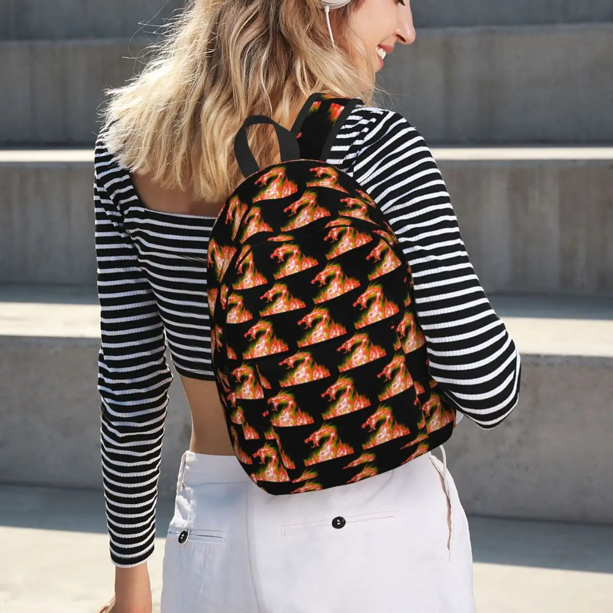 Flame Dragon Backpack Hot Sale Daypack Large Capacity Kids BookBag School Bag Shoulder Bags for Men Women
Flame Dragon Backpack Hot Sale Daypack Large Capacity Kids BookBag School Bag Shoulder Bags for Men Women