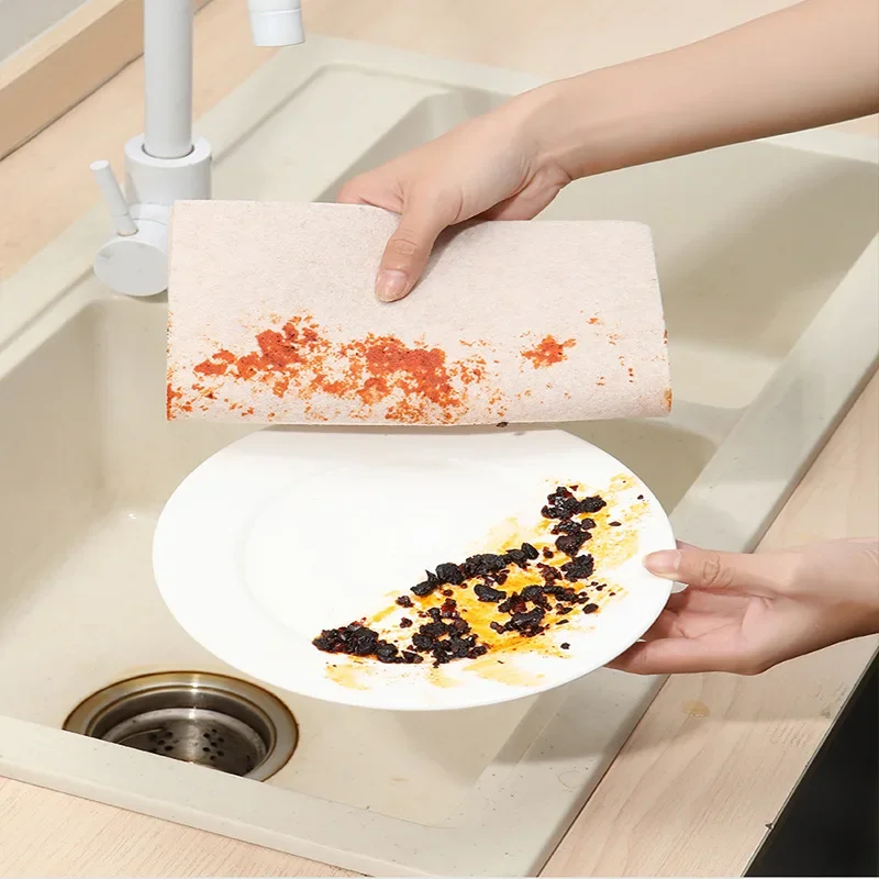 Loofah Rag Oil Absorbent Non-stick Kitchen Dish Cleaning Cloth Thickened Loofah Plant-fiber Dish Towel
Loofah Rag Oil Absorbent Non-stick Kitchen Dish Cleaning Cloth Thickened Loofah Plant-fiber Dish Towel