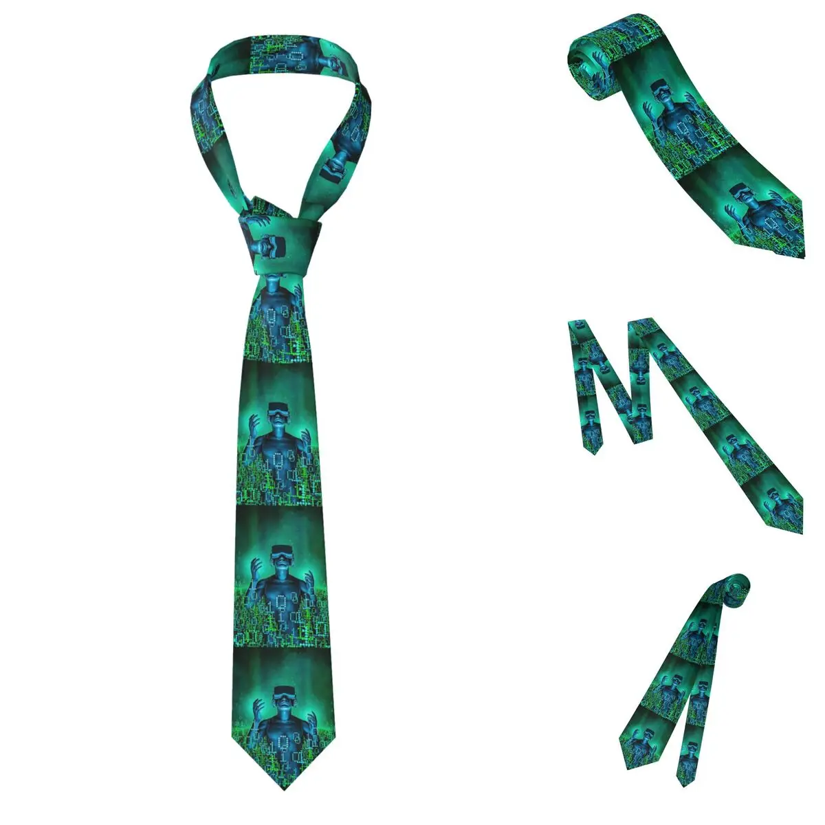 Virtual Dawn Dreaming In Binary Necktie for Men Silk Polyester 8 cm Neck Ties Wedding Accessories Tie Casual Gravatas
Virtual Dawn Dreaming In Binary Necktie for Men Silk Polyester 8 cm Neck Ties Wedding Accessories Tie Casual Gravatas
