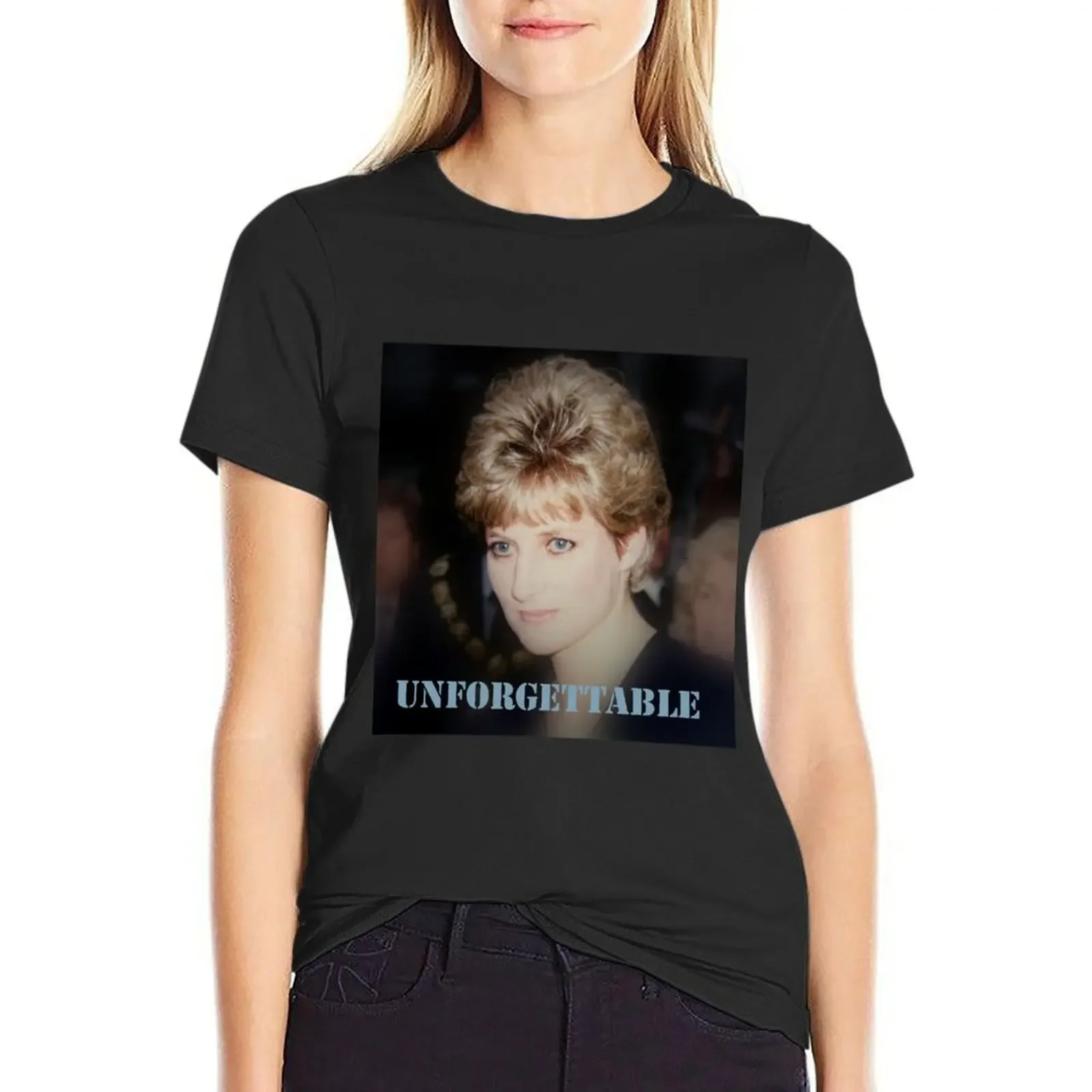 Lady D Princess Diana T-Shirt new edition anime funnys summer clothes t-shirts for Women loose fit
Lady D Princess Diana T-Shirt new edition anime funnys summer clothes t-shirts for Women loose fit