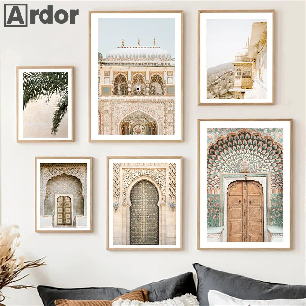 Islamic Architecture Morocco Door Posters Plam Leaf Canvas Painting Nordic Mosque Wall Art Print Pictures Living Room Home Decor
Islamic Architecture Morocco Door Posters Plam Leaf Canvas Painting Nordic Mosque Wall Art Print Pictures Living Room Home Decor