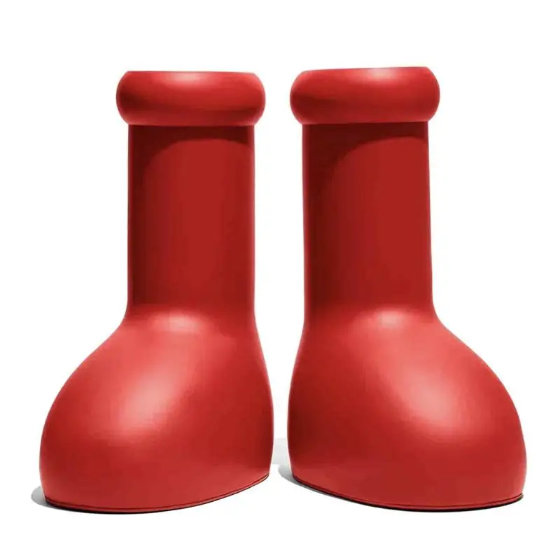 Women's High Boots Big Red round Toe Faionable Flat Heel Commute oes Sweet Sle One-Strap Closure Anti-Slip PU Lined
Women's High Boots Big Red round Toe Faionable Flat Heel Commute oes Sweet Sle One-Strap Closure Anti-Slip PU Lined