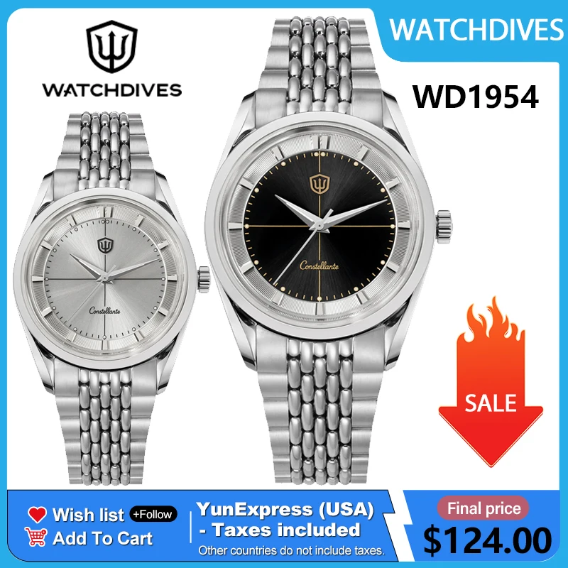 Watchdives WD1954 Arctic Classic 36 мм Часы VH31Sweep Second Механизм Часы из нержавеющей стали 316L Сапфировое стекло Luminova
Watchdives WD1954 Arctic Classic 36 мм Часы VH31Sweep Second Механизм Часы из нержавеющей стали 316L Сапфировое стекло Luminova