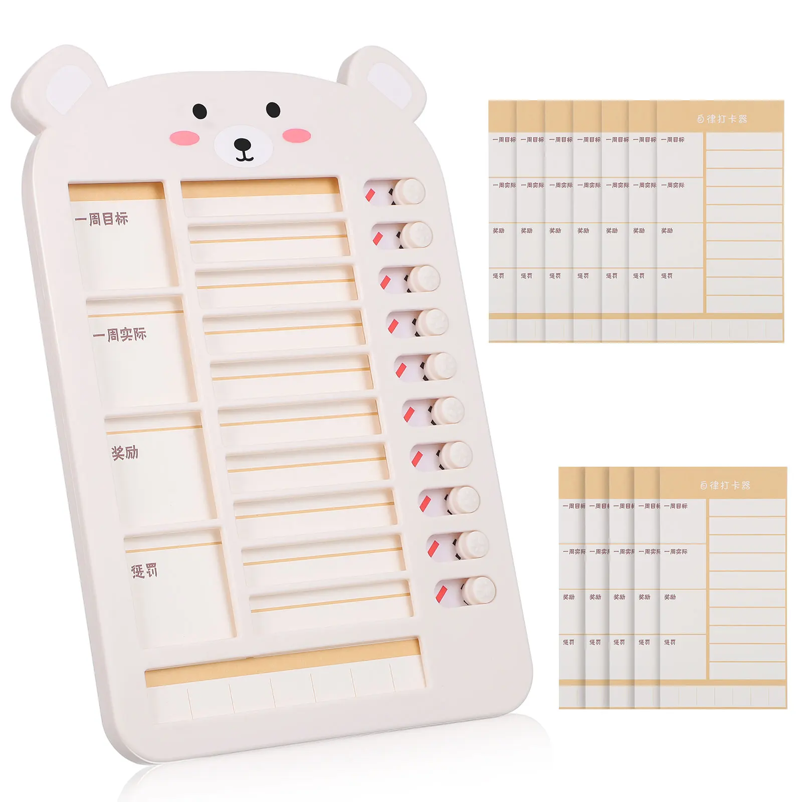 Weekly Time Management Task Planner Self Care Tracker Reminder Notepad Goal Planner Women Weekly Organizer Punch Card
Weekly Time Management Task Planner Self Care Tracker Reminder Notepad Goal Planner Women Weekly Organizer Punch Card