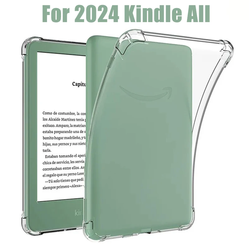 Силиконовый чехол для 6-дюймового совершенно нового Kindle (выпуск 2024 г.) 12-го поколения C2V2L3, прозрачный мягкий чехол из ТПУ на заднюю панель для планшета Coqe
Силиконовый чехол для 6-дюймового совершенно нового Kindle (выпуск 2024 г.) 12-го поколения C2V2L3, прозрачный мягкий чехол из ТПУ на заднюю панель для планшета Coqe