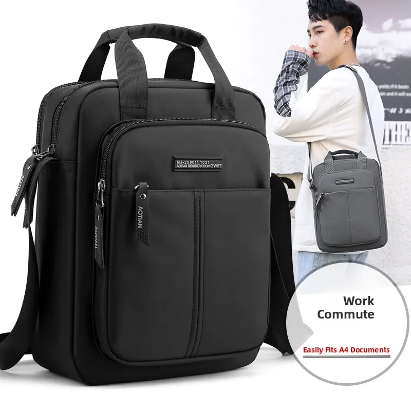 Casual Oxford Cloth Men's Business Single Shoulder Bag Crossbody Bag Canvas Small Bag Fashionable New Model Handbag for Men
Casual Oxford Cloth Men's Business Single Shoulder Bag Crossbody Bag Canvas Small Bag Fashionable New Model Handbag for Men