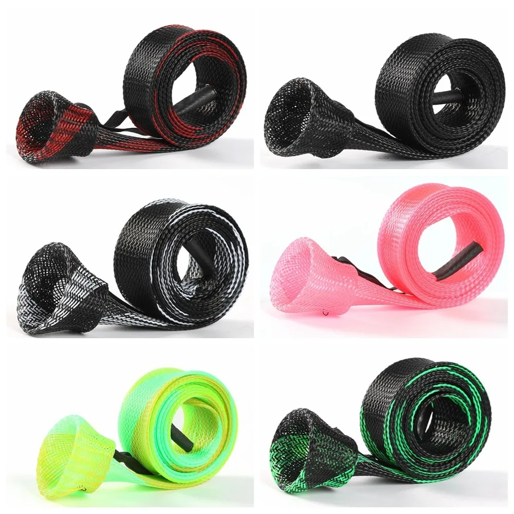 Braided Mesh Pole Sock Braided Mesh Protector Colorful PET Fishing Rod Protector 30mm*170cm Telescopic Spinning Rod Sleeve Men
Braided Mesh Pole Sock Braided Mesh Protector Colorful PET Fishing Rod Protector 30mm*170cm Telescopic Spinning Rod Sleeve Men