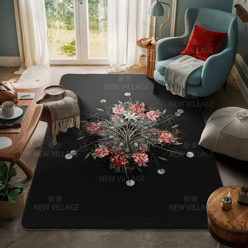 Large Size Floral Floor Mat Home Non-slip Door Mat-Modern Home Decorative Living Room Bedroom Decorative Floor Mat
Large Size Floral Floor Mat Home Non-slip Door Mat-Modern Home Decorative Living Room Bedroom Decorative Floor Mat