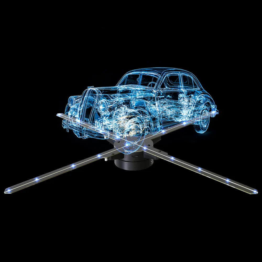 Portable 65cm Splicing 3d Hologram Fan With Hd Animation Functionality For Dynamic Advertising And Holographic Projection
Portable 65cm Splicing 3d Hologram Fan With Hd Animation Functionality For Dynamic Advertising And Holographic Projection