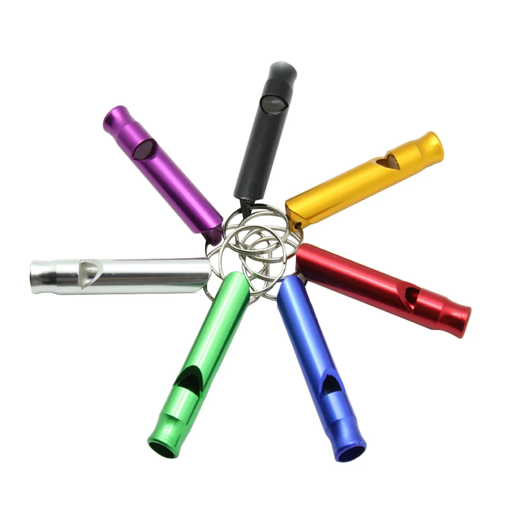 6 Pcs Solid Whistles Hiking for Camping Aluminum Alloy Climbing Emergency Safety Survival Tools Anti-Oxidation
6 Pcs Solid Whistles Hiking for Camping Aluminum Alloy Climbing Emergency Safety Survival Tools Anti-Oxidation