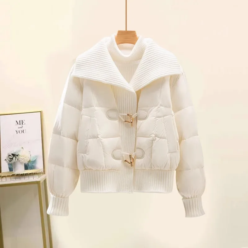 Утепленная хлопковая куртка для женщин: зимнее повседневное пальто в корейском стиле, свободный крой, длинный рукав, маленький размер
Утепленная хлопковая куртка для женщин: зимнее повседневное пальто в корейском стиле, свободный крой, длинный рукав, маленький размер