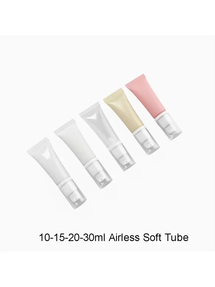 10g 20g 30g Empty Vacuum Soft Tube 10ml 20ml Airless Pump Squeeze Bottle Cosmetic Sunscreen Lotion Serum Refillable Container
10g 20g 30g Empty Vacuum Soft Tube 10ml 20ml Airless Pump Squeeze Bottle Cosmetic Sunscreen Lotion Serum Refillable Container