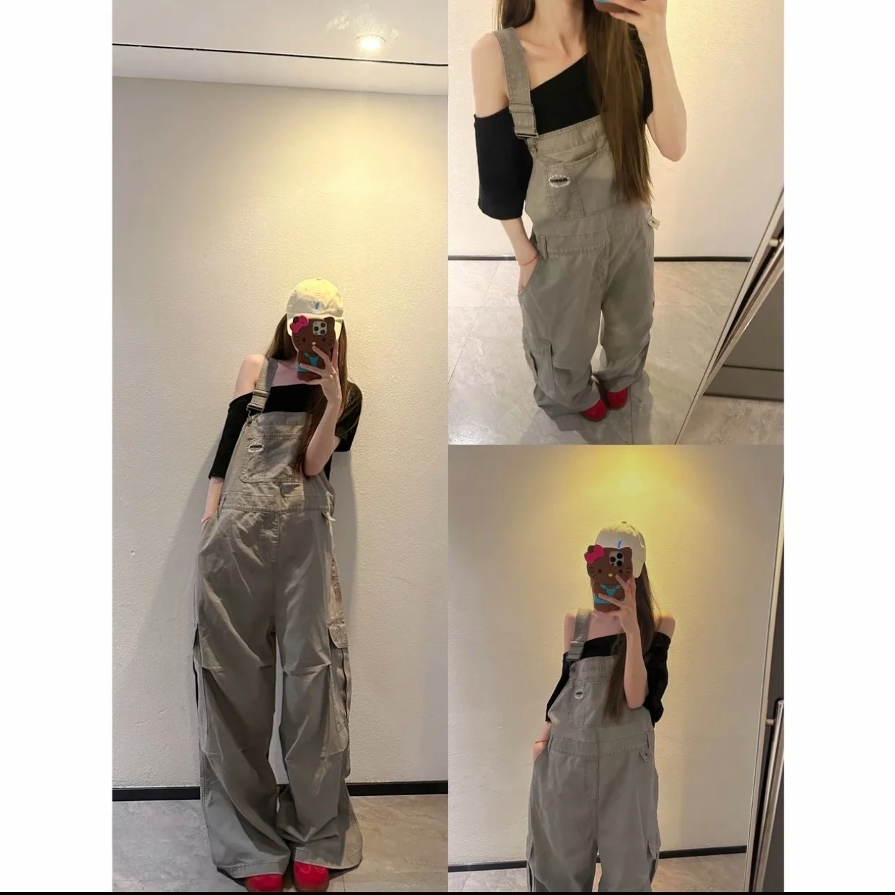 Casual Loose Women's Denim Overalls Workwear Style High Waist Jeans Unique Beautiful Strap Pants Summer Collection Cotton 100%
Casual Loose Women's Denim Overalls Workwear Style High Waist Jeans Unique Beautiful Strap Pants Summer Collection Cotton 100%