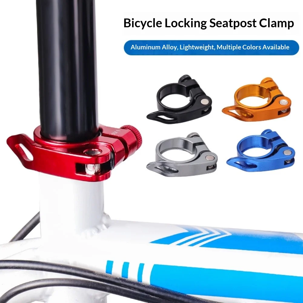 Bicycle Seatpost Clamp Aluminum Alloy Quick Release Bike Seat Post Tube Clamp For MTB Road Bike Folding Bicycle Clamp Release
Bicycle Seatpost Clamp Aluminum Alloy Quick Release Bike Seat Post Tube Clamp For MTB Road Bike Folding Bicycle Clamp Release