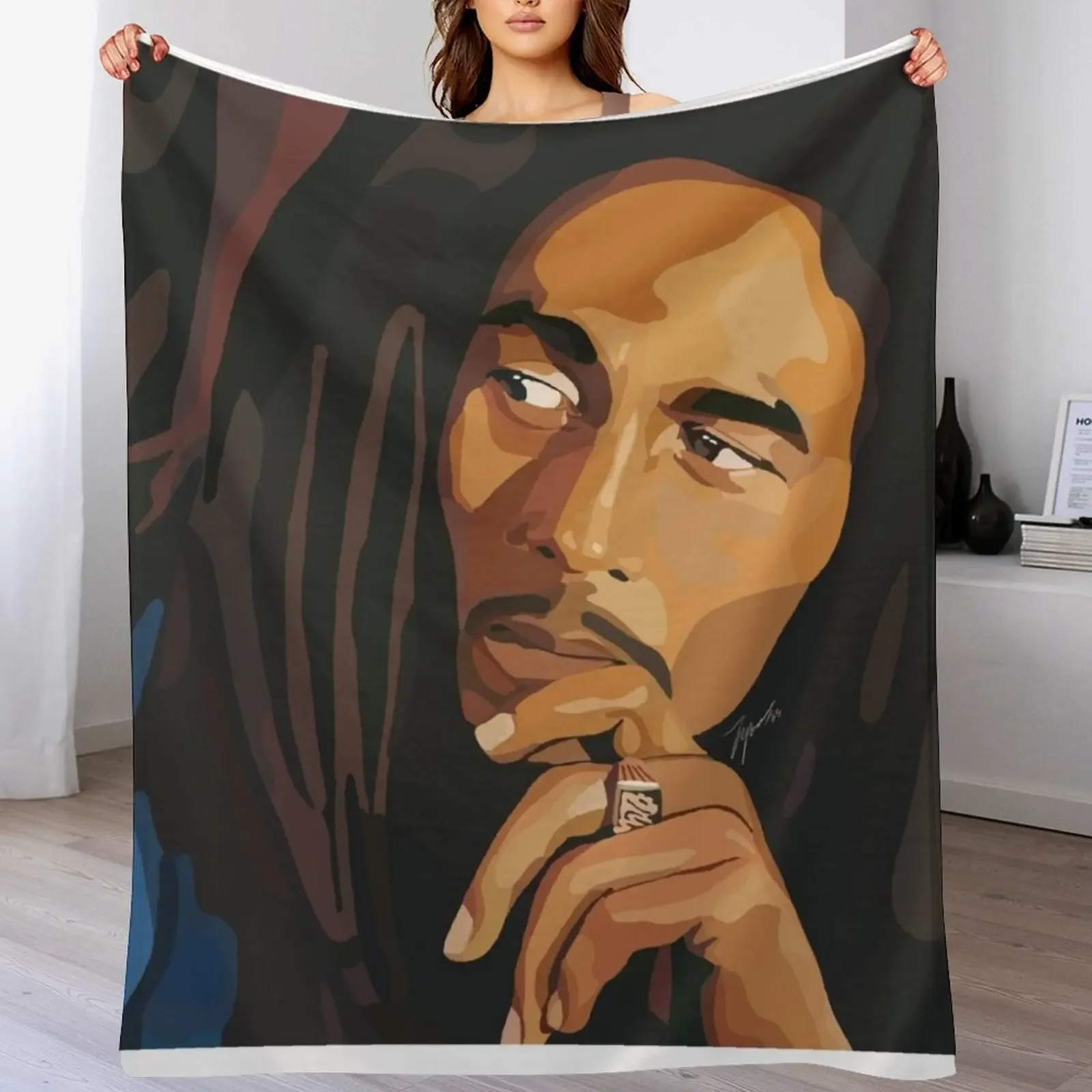 Legend - The Best of Bob Marley and the Wailers Throw Blanket Cozy Light Blanket for Travel Camping Picnic
Legend - The Best of Bob Marley and the Wailers Throw Blanket Cozy Light Blanket for Travel Camping Picnic