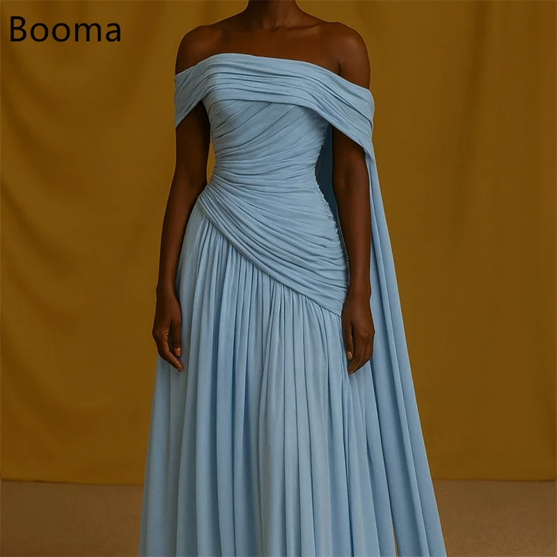 Booma A-Line Simple Long Blue Evening Dresses Pleat Off The Shoulder Formal Dresses for Women Elegant Prom Gowns Custom Made
Booma A-Line Simple Long Blue Evening Dresses Pleat Off The Shoulder Formal Dresses for Women Elegant Prom Gowns Custom Made