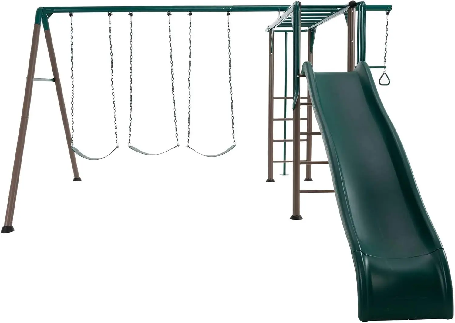 Игровой комплекс Lifetime 91028 Monkey Bar Adventure Swing Set, Earthtone
Игровой комплекс Lifetime 91028 Monkey Bar Adventure Swing Set, Earthtone