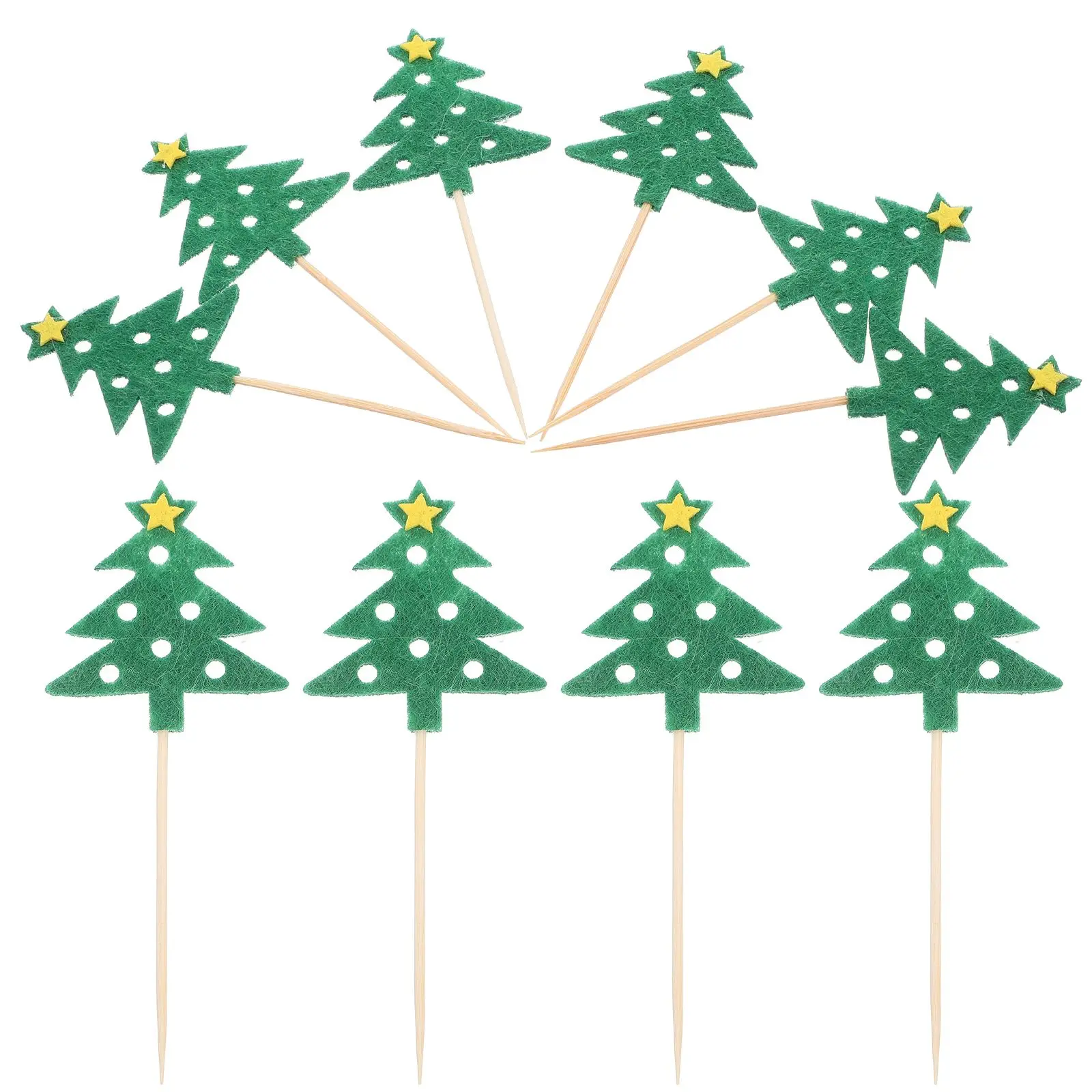 10 Pcs Picks Christmas Tree Cocktail Toothpicks Safe Christmas Cocktail Picks Material Party Appetizers Fruit Skewers Bar Tools
10 Pcs Picks Christmas Tree Cocktail Toothpicks Safe Christmas Cocktail Picks Material Party Appetizers Fruit Skewers Bar Tools