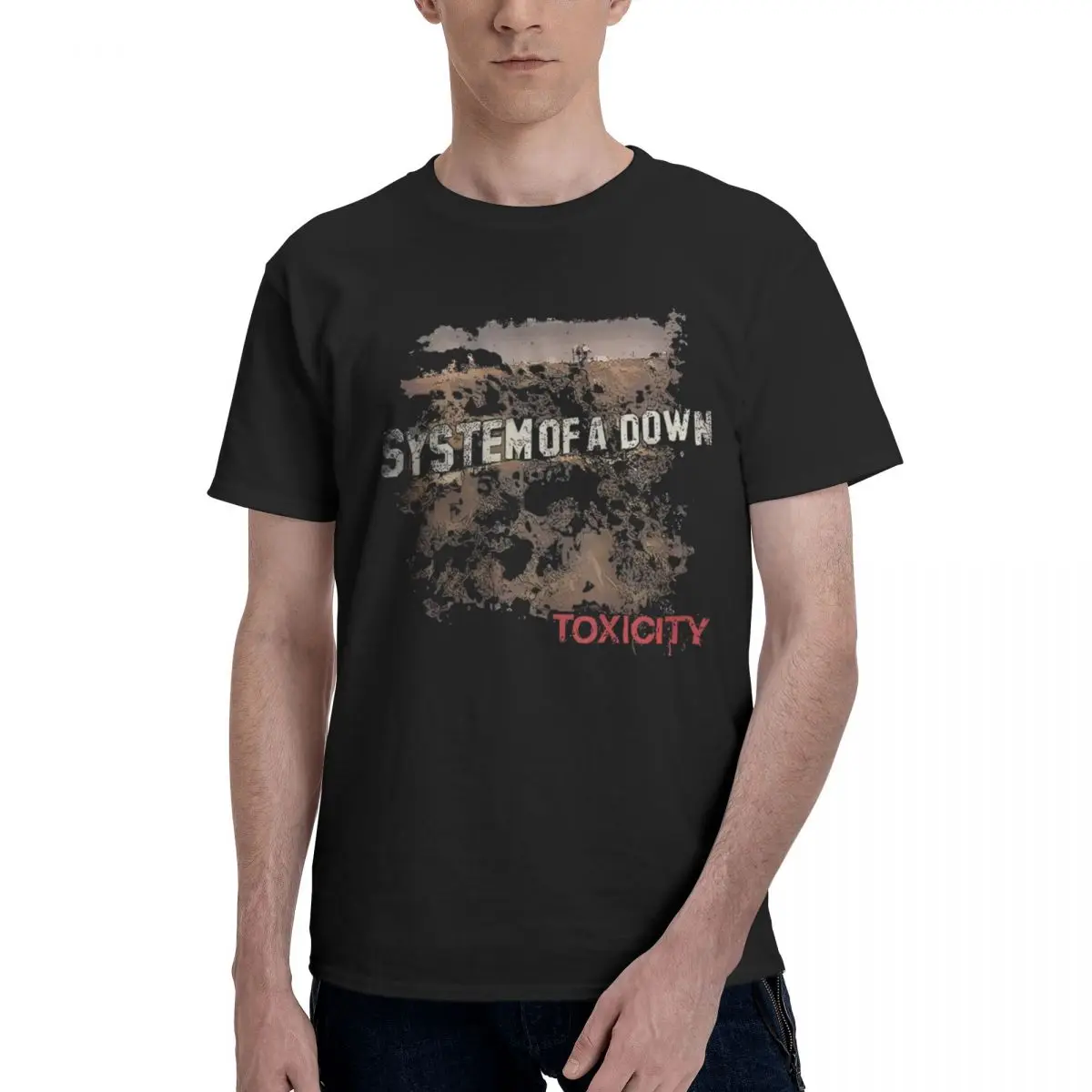 Toxicity System Of A Downs Band 100% хлопок Повседневная дышащая удобная милая дизайнерская одежда Мужская мужская одежда
Toxicity System Of A Downs Band 100% хлопок Повседневная дышащая удобная милая дизайнерская одежда Мужская мужская одежда