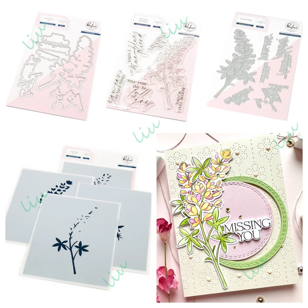 2025 April New Bluebonnet Bliss Metal Cutting Dies Stamps and Stencils Hot Foil DIY Handmade Scrapbooking Gifts Cards Journaling
2025 April New Bluebonnet Bliss Metal Cutting Dies Stamps and Stencils Hot Foil DIY Handmade Scrapbooking Gifts Cards Journaling