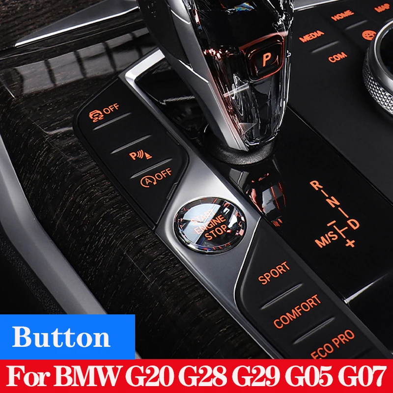 Crystal Style Car Start Stop Engine Switch Button Cover Buttons Trim For BMW G20 G28 G29 G05 G07 3 Series X5 X7 Z4 2018-2023
Crystal Style Car Start Stop Engine Switch Button Cover Buttons Trim For BMW G20 G28 G29 G05 G07 3 Series X5 X7 Z4 2018-2023