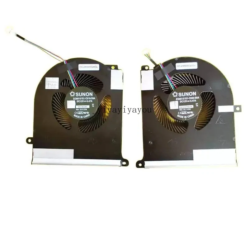 CPU GPU Cooling Fan for Dell Alienware Area 51M R2 P38E P38E001 RTX 2080 Gaming Laptop CN-0TPV77 0TW5V8 EG80151S1-C010/C020-S9A
CPU GPU Cooling Fan for Dell Alienware Area 51M R2 P38E P38E001 RTX 2080 Gaming Laptop CN-0TPV77 0TW5V8 EG80151S1-C010/C020-S9A