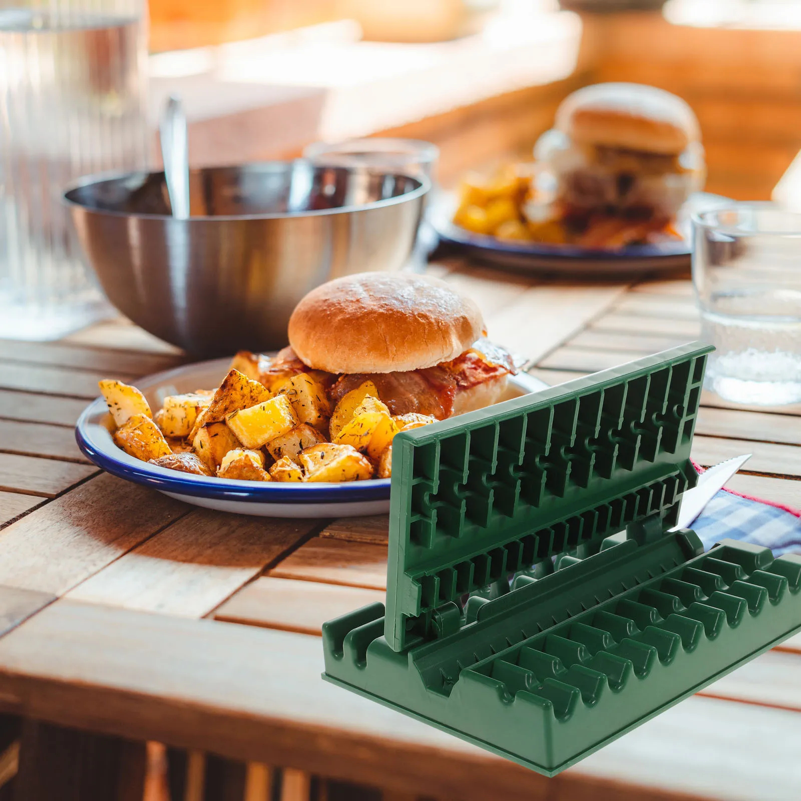 Quick Kebab Maker BBQ Tool Meat Skewer Device Great for Outdoor Party Vegetable Fruit Salad String Efficient barbecue accessory
Quick Kebab Maker BBQ Tool Meat Skewer Device Great for Outdoor Party Vegetable Fruit Salad String Efficient barbecue accessory