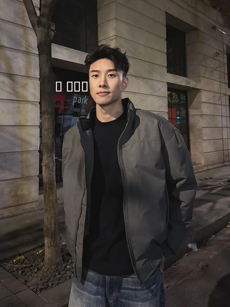 Куртка-ветровка мужская демисезонная с воротником-стойкой в американском стиле, для повседневной носки и работы...
Куртка-ветровка мужская демисезонная с воротником-стойкой в американском стиле, для повседневной носки и работы...