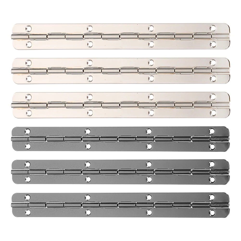 6pcs Long 150x10mm Continuous Window Hinges Piano Heavy Duty for Wooden Box Cabinet Doors Furniture Smooth Silent
6pcs Long 150x10mm Continuous Window Hinges Piano Heavy Duty for Wooden Box Cabinet Doors Furniture Smooth Silent