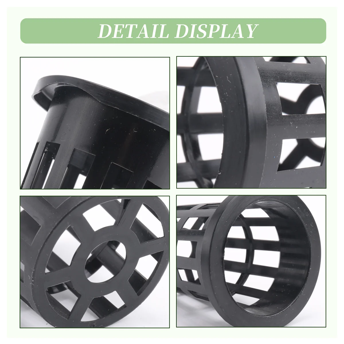 Hot Sale 100 Pack 1.96 Inch Net Cups Slotted Mesh Wide Lip Filter Plant Net Pot Bucket Basket for Hydroponics Aquaponics Orchids
Hot Sale 100 Pack 1.96 Inch Net Cups Slotted Mesh Wide Lip Filter Plant Net Pot Bucket Basket for Hydroponics Aquaponics Orchids